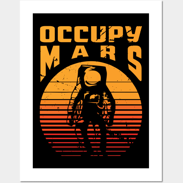 Occupy Mars Wall Art by area-design